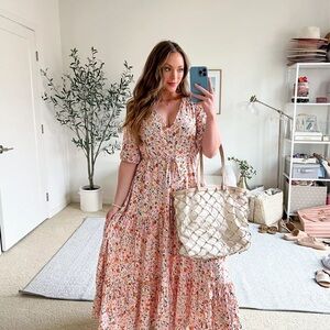 Petal & Pup Multicolor Floral Maxi Dress